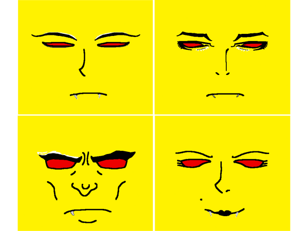 Vampire Faces — 1